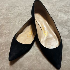 Sam Edelman pointed toe flats.